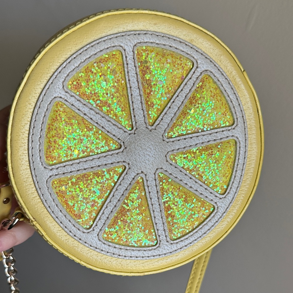 Kate Spade Sequenced Lemon Crossbody